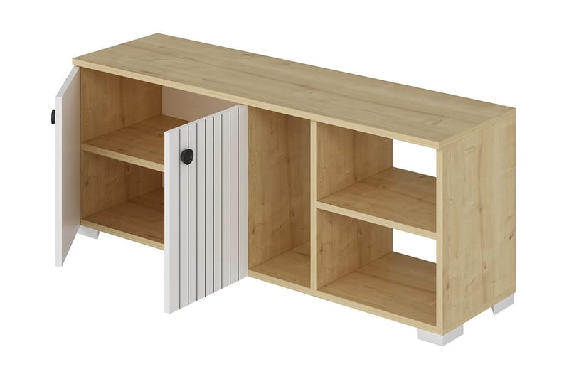 Skoskåp Violaceae 120x51,6 cm - Vit - Förvaring - Hallförvaring