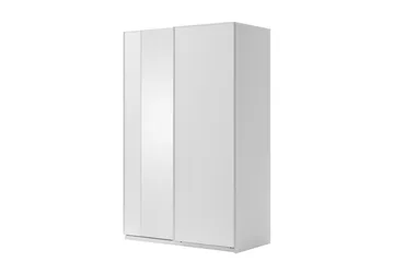 Haruna Garderob med Spegel 150x235 cm - Vit - Förvaring - Garderober & garderobssystem