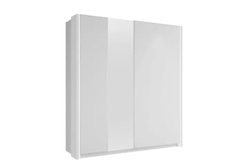Haruna Garderob med Spegel 200x235 cm - Vit - Förvaring - Garderober & garderobssystem