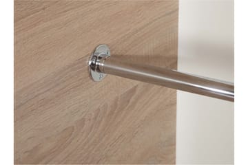 Harvinder Garderob med Spegel 120x205 cm - Beige - Förvaring - Garderober & garderobssystem