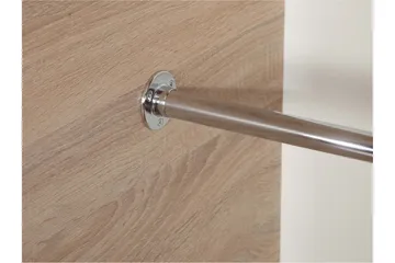 Harvinder Garderob med Spegel 120x205 cm - Beige - Förvaring - Garderober & garderobssystem