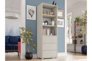 Agawal Bokhylla 60 cm - Beige - Förvaring - Hylla - Bokhylla