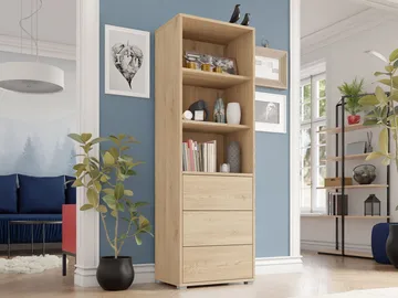 Agawal Bokhylla 60 cm - Brun - Förvaring - Hylla - Bokhylla