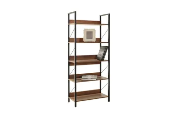Ajkati Bokhylla 73x35 cm Brun - Hanah Home - Förvaring - Hylla - Bokhylla