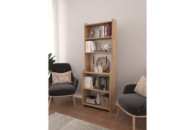 Amori Bokhylla 60 cm - Brun - Förvaring - Hylla - Bokhylla
