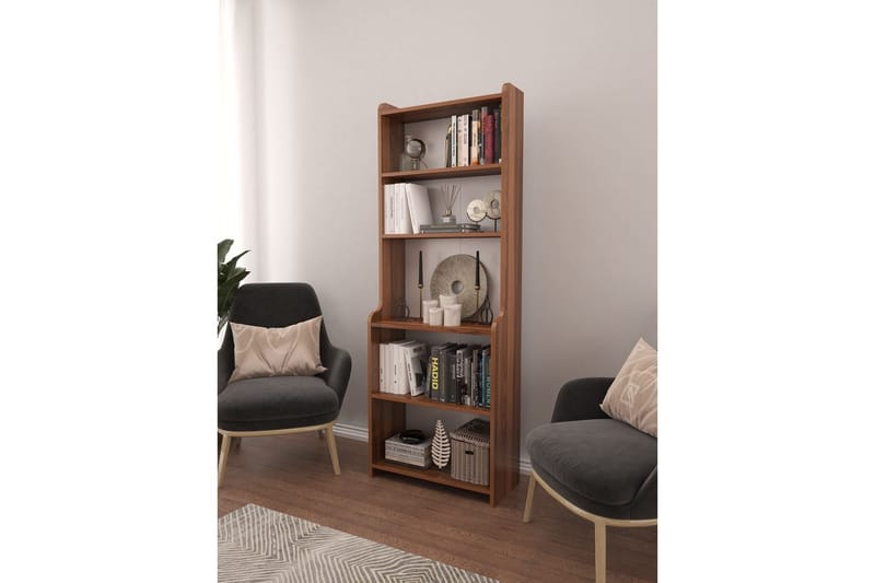 Amori Bokhylla 60 cm - Brun - Förvaring - Hylla - Bokhylla