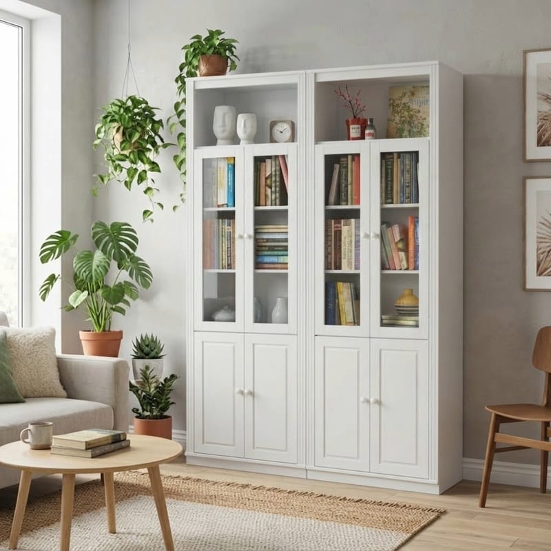 Anita Luckor tillbehör till bokhylla 32x70 cm - Vit - Förvaring - Garderober & garderobssystem - Garderobsdörr - Vikdörr garderob