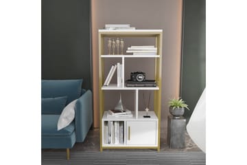 Arven Bokhylla 60 cm - Guld/Vit - Förvaring - Hylla - Bokhylla