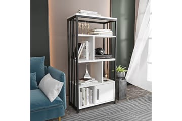 Arven Bokhylla 60 cm - Svart/Vit - Förvaring - Hylla - Bokhylla