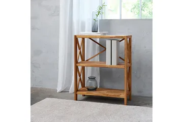 Ayanna Bokhylla 70 cm i Teak - Brun - Förvaring - Hylla - Bokhylla