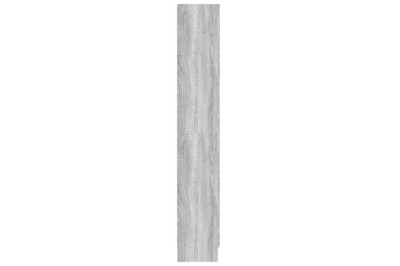 beBasic Bokhylla grå sonoma 82,5x30,5x185,5 cm konstruerat trä - Grey - Bokhylla