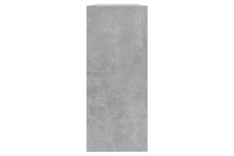 beBasic Bokhylla/Rumsavdelare betonggrå 100x30x72 cm - Grey - Bokhylla