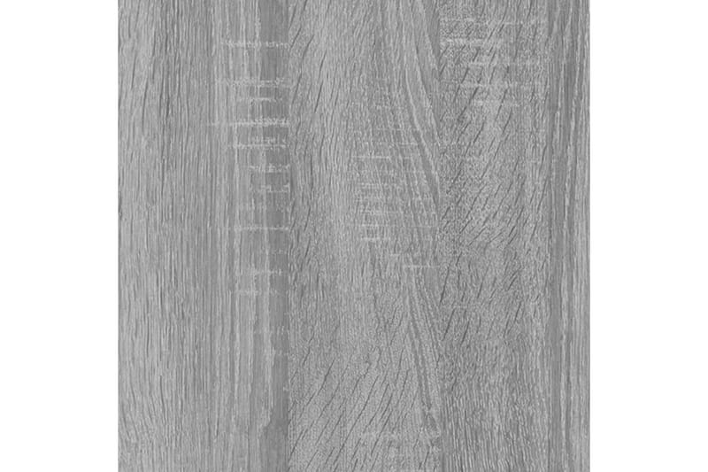 beBasic Bokhylla/skänk Grå Sonoma 66x30x130 cm konstruerat trä - Grey - Bokhylla