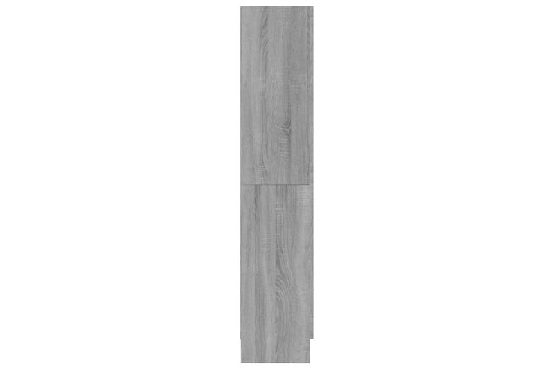 beBasic Bokskåp grå sonoma 82,5x30,5x150 cm konstruerat trä - Grey - Bokhylla