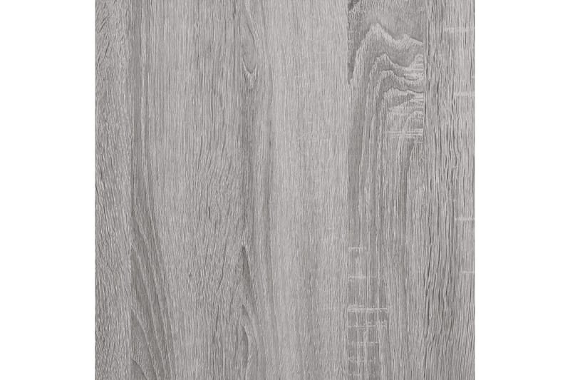 beBasic Förvaringshylla grå sonoma 80x30x106 cm konstruerat trä - Grey - Bokhylla