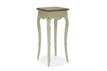 Blomstativ Samira-1 36x36xh81 cm - Vit/brun - Förvaring - Hylla - Blomhylla & blomstativ