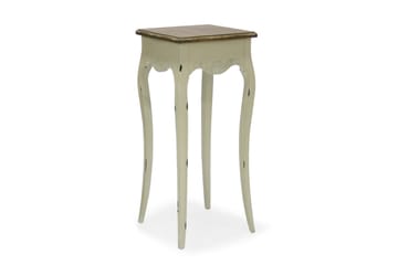 Blomstativ Samira-1 36x36xh81 cm - Vit/brun - Förvaring - Hylla - Blomhylla & blomstativ