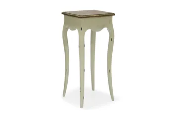 Blomstativ Samira-2 26x26xh62 - Vit/brun - Förvaring - Hylla - Blomhylla & blomstativ