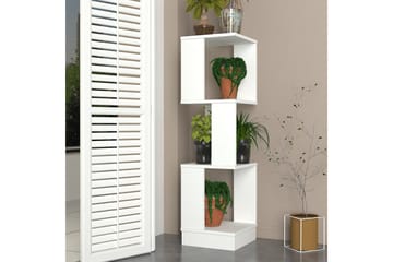 Växtbord Wolverham 35 cm - Vit - Förvaring - Hylla - Blomhylla & blomstativ