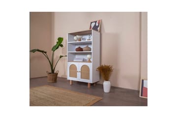 Bohem Bokhylla 90 cm - Vit - Förvaring - Hylla - Bokhylla