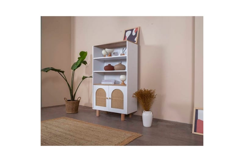 Bohem Bokhylla 90 cm - Vit - Förvaring - Hylla - Bokhylla