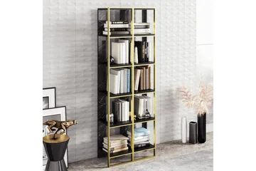 Abla Bokhylla 64 cm - Guld|Svart - Förvaring - Hylla - Bokhylla