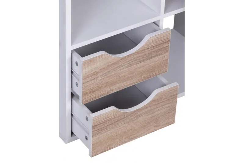 Ajan Bokhylla - Vit - Förvaring - Hylla - Bokhylla