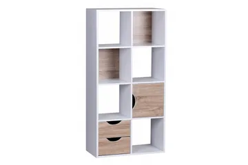 Ajan Bokhylla - Vit - Förvaring - Hylla - Bokhylla