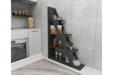 Ampelio Bokhylla 30x100 cm - Antracit - Förvaring - Hylla - Bokhylla