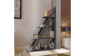 Ampelio Bokhylla 30x100 cm - Antracit - Förvaring - Hylla - Bokhylla