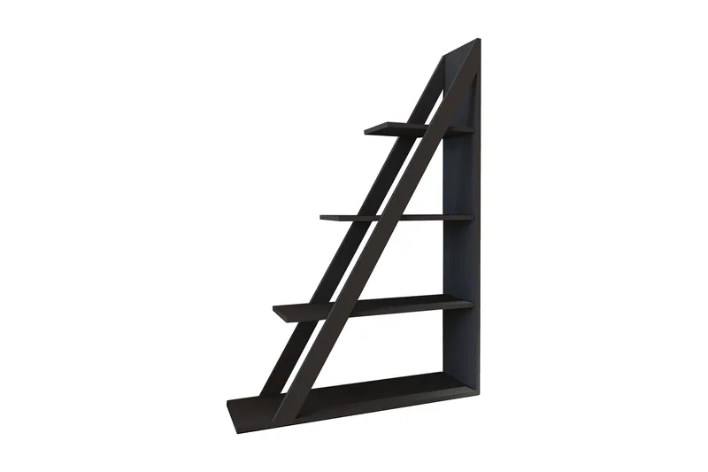 Ampelio Bokhylla 30x100 cm, Antracit