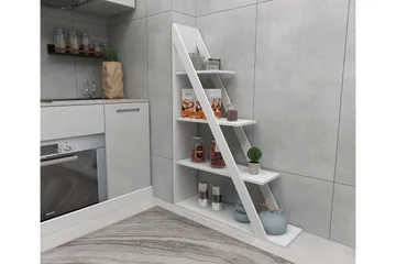 Ampelio Bokhylla 30x100 cm - Vit - Förvaring - Hylla - Bokhylla