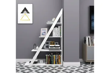 Ampelio Bokhylla 30x100 cm - Vit - Förvaring - Hylla - Bokhylla