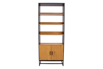Amsterdam Hylla Ek/Svart - Förvaring - Hylla - Bokhylla