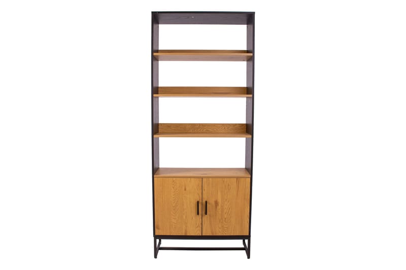 Amsterdam Hylla Ek/Svart - Förvaring - Hylla - Bokhylla