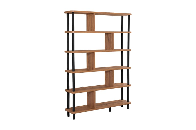 Andifli Bokhylla 120x168,5 cm, Svart