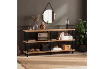 Andifli Bokhylla 150x74,9 cm - Svart - Förvaring - Hylla - Bokhylla