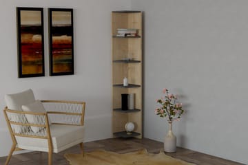 Andifli Bokhylla 25x160 cm - Blå - Förvaring - Hylla - Bokhylla