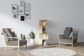 Andifli Bokhylla 25x95 cm - Grön - Förvaring - Hylla - Bokhylla