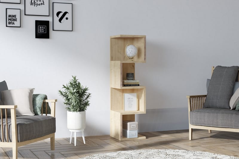 Andifli Bokhylla 25x95 cm - Grön - Förvaring - Hylla - Bokhylla