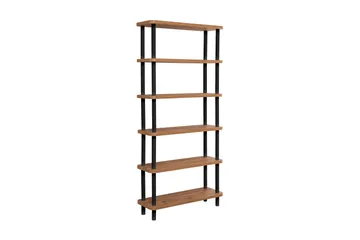 Andifli Bokhylla 80x168,5 cm - Svart - Förvaring - Hylla - Bokhylla