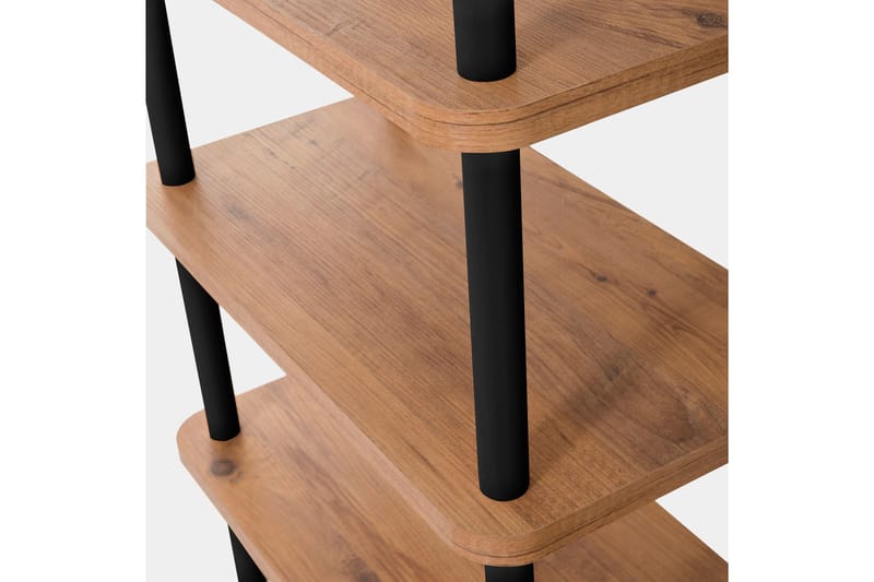 Andifli Bokhylla 80x168,5 cm - Svart - Förvaring - Hylla - Bokhylla