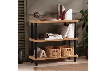 Andifli Bokhylla 80x75 cm - Svart - Förvaring - Hylla - Bokhylla