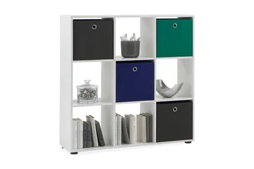 Arnim Hylla 105 cm - Vit - Förvaring - Hylla - Bokhylla