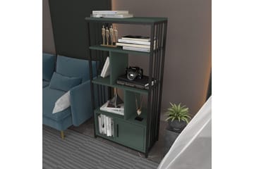 Bokhylla Arven Svart / Grön - Svart / Grön - Förvaring - Hylla - Bokhylla