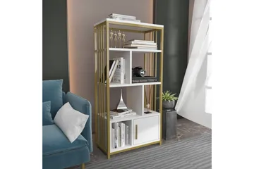 Bokhylla Arven Vit / Rany - Vit / Rany - Förvaring - Hylla - Bokhylla