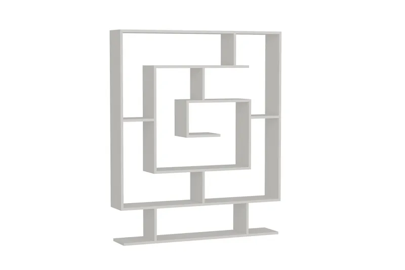 Asillane Bokhylla Labyrint - Vit - Förvaring - Hylla - Bokhylla