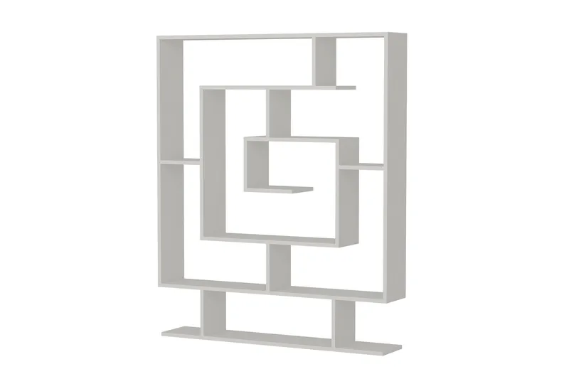 Asillane Bokhylla Labyrint - Vit - Förvaring - Hylla - Bokhylla