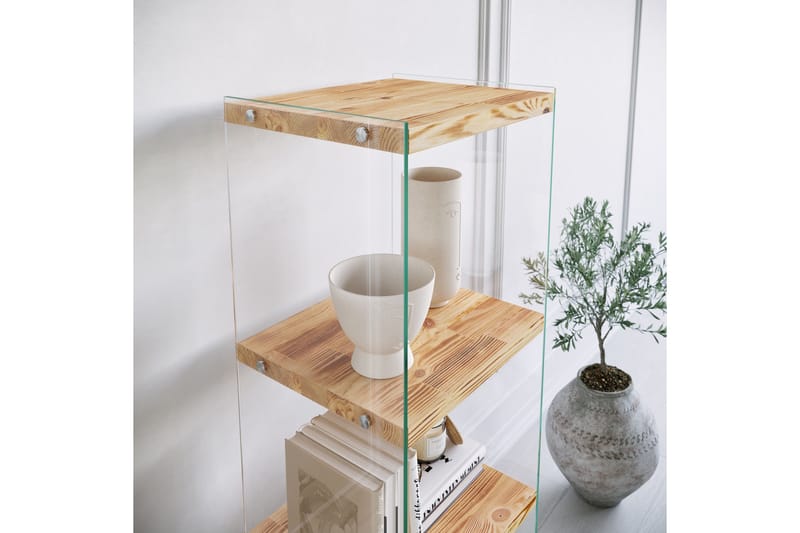 Assanisa Bokhylla 120x40 cm - Natur - Förvaring - Hylla - Bokhylla