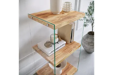 Assanisa Bokhylla 80x40 cm - Natur - Förvaring - Hylla - Bokhylla